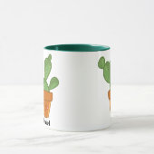 Ästhetische Sukkulente Kaktus Blume Pflanze Tasse (Zentrum)