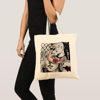 ästhetische Surreal Art-Tasche – Edle Alternative Tragetasche