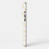 Ästhetische Tafel Trendy Monogram iPhone Hülle (Linke Seite)