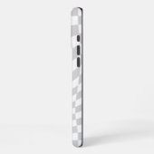 Ästhetische Tafel Trendy Monogram iPhone Hülle (Linke Seite)