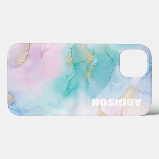 Ästhetische Telefonzelle, Marmor Case-Mate iPhone Hülle (Rückseite (Horizontal))