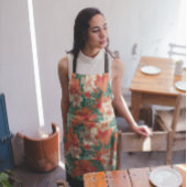 Ästhetische, topische Blume und Blätter Schürze