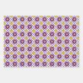 Ästhetische Trippy Psychedelic Ungewöhnlich sonder Geschenkpapier Set (Vorderseite 3)