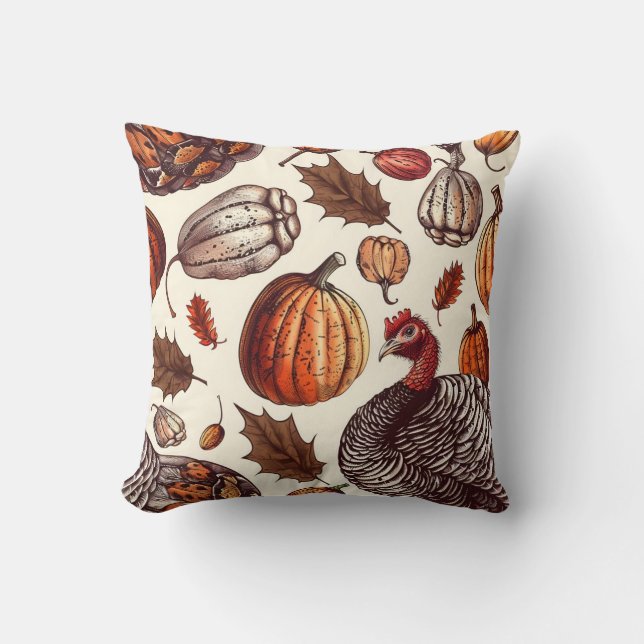 Ästhetische Türkei und Gourmetmuster Kissen (Vorderseite)