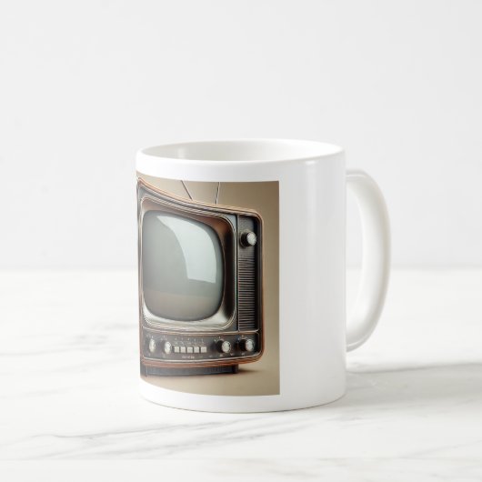 Ästhetische Tv Kaffeetasse (VorderseiteRechts)