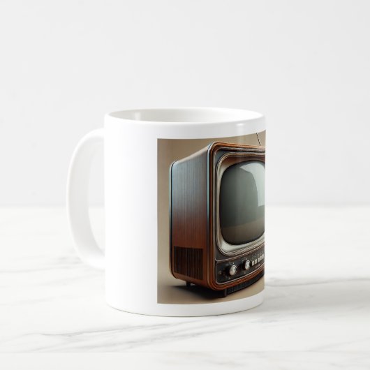 Ästhetische Tv Kaffeetasse (Vorderseite Links)