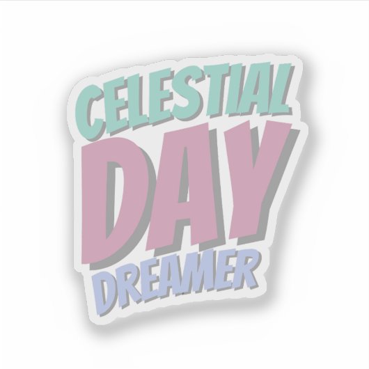 Ästhetische und ruhige Aufkleber (Vorderseite)