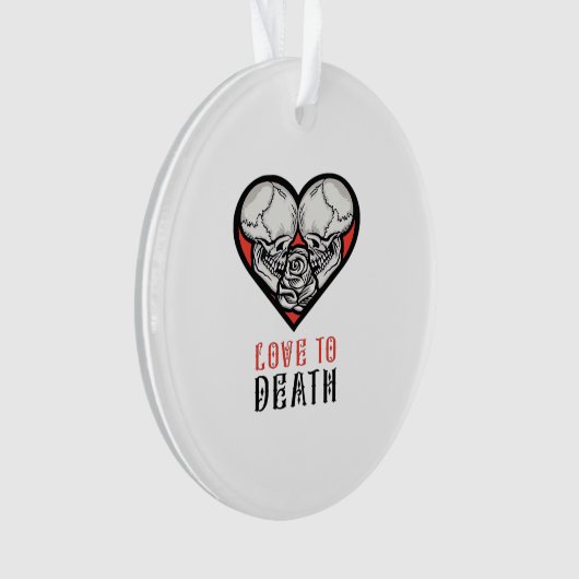 Ästhetische Valentine bis zum Tod machen uns Teil Ornament (Vorderseite)