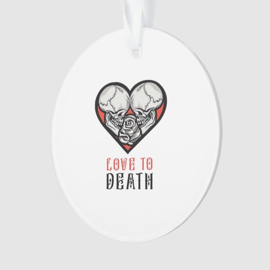 Ästhetische Valentine bis zum Tod machen uns Teil Ornament (Vorderseite)