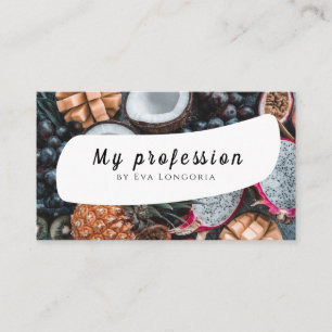 Ästhetische Vegetables zur Darstellung der Visiten Visitenkarte