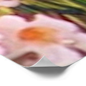 Ästhetische Vintage Blume Poster (Ecke)