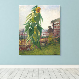 Ästhetische Vintage-Kunst Van Gogh Sonnenblumengar Leinwanddruck