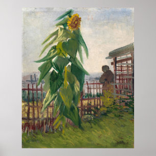 Ästhetische Vintage-Kunst Van Gogh Sonnenblumengar Poster