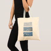 ästhetische Vintage-Tasche Tragetasche (Vorderseite (Produkt))