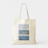 ästhetische Vintage-Tasche Tragetasche (Rückseite)