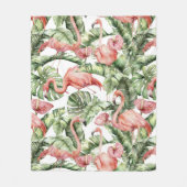 Ästhetische Vogelleder Fleecedecke (Vorderseite)