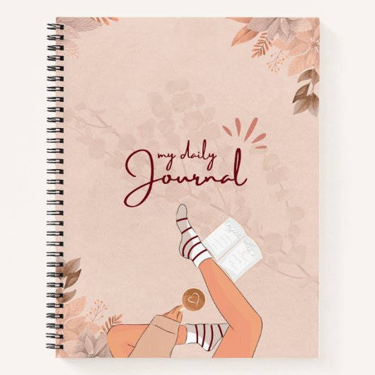 Ästhetische Wasserfarbe Notizblock (Vorderseite)