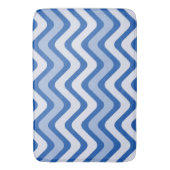 Ästhetische Waves Badematte (Vorderseite Vertikal)