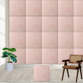Ästhetische weiche Rosa Keramik Tile Fliese