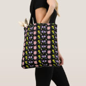 Ästhetische Wildblumen-Botanik-Muster-Tasche  Tasche (Von Nahem)