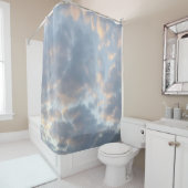 Ästhetische Wolken Duschvorhänge Duschvorhang (Beispiel)