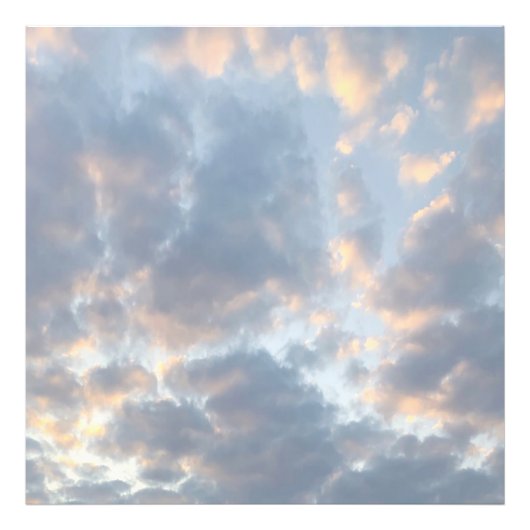 Ästhetische Wolken Foto Erweiterungen (Vorne)