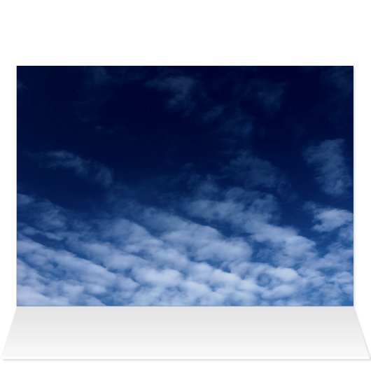 Ästhetische Wolkenkarten (Innenansicht Horizontal (Oben))