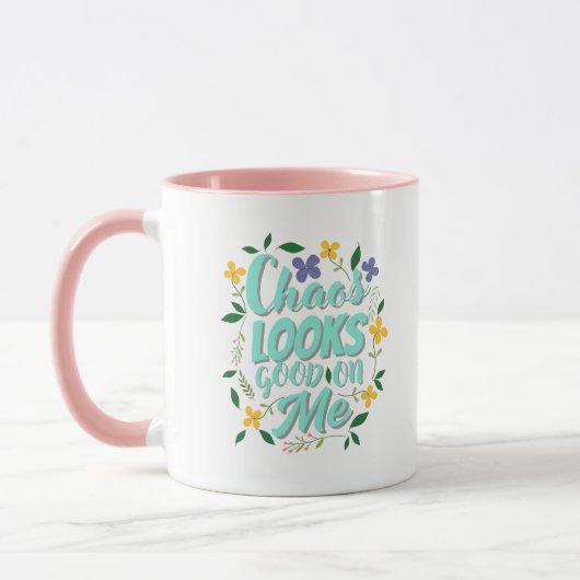 Ästhetische Zitat-Kaffeetasse  Tasse (Links)