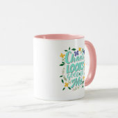 Ästhetische Zitat-Kaffeetasse  Tasse (VorderseiteRechts)