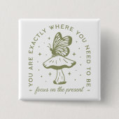 Ästhetische Zitate aus Cotattore-Schmetterling-Pil Button (Vorderseite)