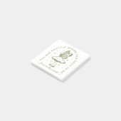 Ästhetische Zitate aus Cotattore-Schmetterling-Pil Post-it Klebezettel (angewinkelt)