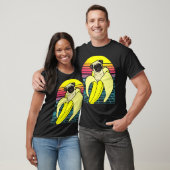 ästhetischer Bananen-Mops T-Shirt (Unisex)