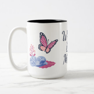 ästhetischer Becher Zweifarbige Tasse