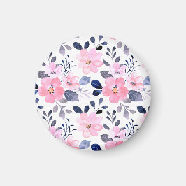 Ästhetischer Blumenmagnet | Minimales botanisches Magnet