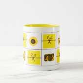 Ästhetischer Coquette-Becher Zweifarbige Tasse (Mittel)