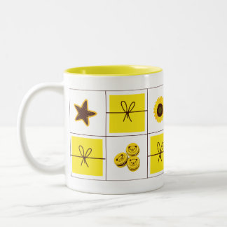 Ästhetischer Coquette-Becher Zweifarbige Tasse