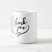 ästhetischer Danke-Mug  Kaffeetasse (Vorderseite Links)