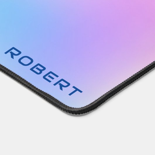 Ästhetischer farbiger Gradientenhintergrund Schreibtischunterlage (Ecke)