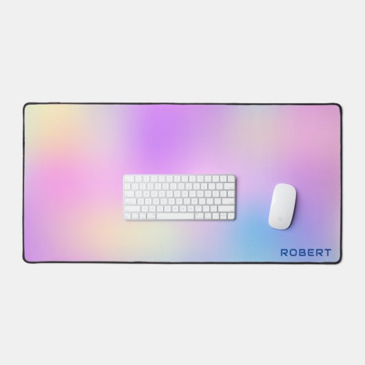 Ästhetischer farbiger Gradientenhintergrund Schreibtischunterlage (Tastatur & Maus)