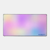 Ästhetischer farbiger Gradientenhintergrund Schreibtischunterlage (Vorderseite)