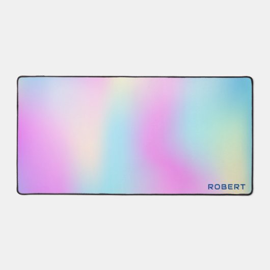 Ästhetischer farbiger Gradientenhintergrund Schreibtischunterlage (Vorderseite)