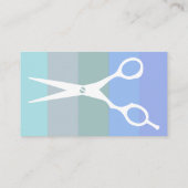 ÄSTHETISCHER Friseursalon FRISEUR SCHERE SCHAUFEL Visitenkarte (Rückseite)