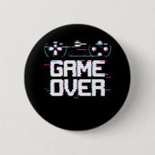 Ästhetischer Gaming Vaporwave Controller Gamer Button (Vorderseite)