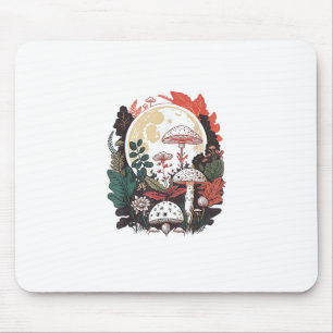 Ästhetischer Goblincore- und Cottagecore-Pilz-Herr Mousepad