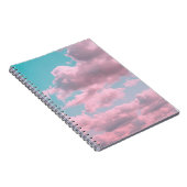 Ästhetischer Hintergrund mit schönem türkisfarbene Notizblock (Rechte Seite)