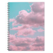 Ästhetischer Hintergrund mit schönem türkisfarbene Notizblock (Vorderseite)