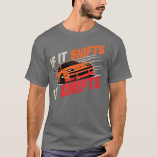 Ästhetischer japanischer Drift Racer, wenn es ihn  T-Shirt