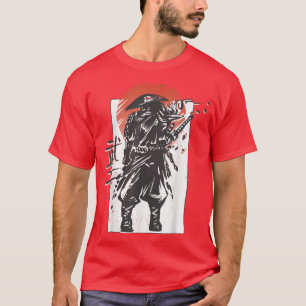 Ästhetischer japanischer Krieger Samurai  (2) T-Shirt
