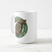 Ästhetischer Kaffeebecher Kaffeetasse (Vorderseite Links)