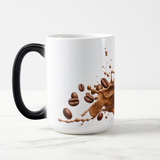 Ästhetischer Kaffeetrinker-Mug Verwandlungstasse (Links)